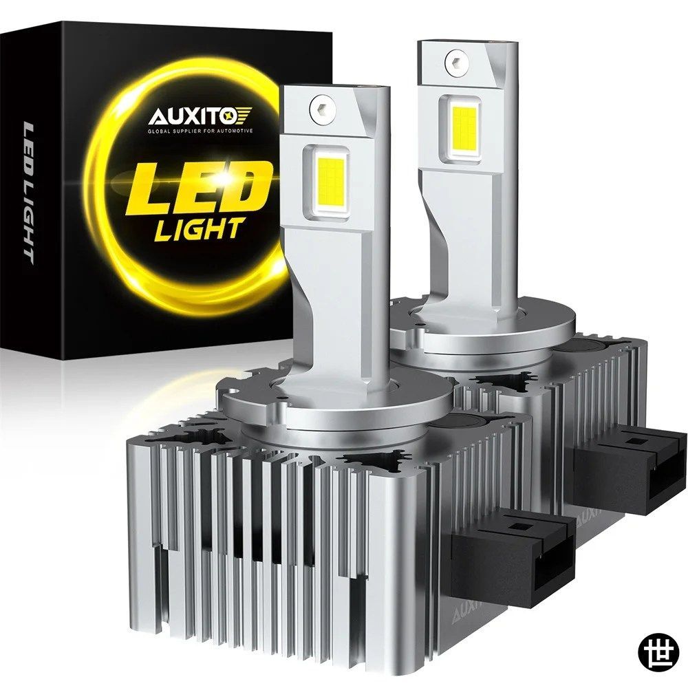 D3S LEDライト 最CANBUS D3S HID LEDヘッドライト 高出力6000K ジープダッジチャージャーアウディA4A5フォードフォーカスフォルクスワーゲ