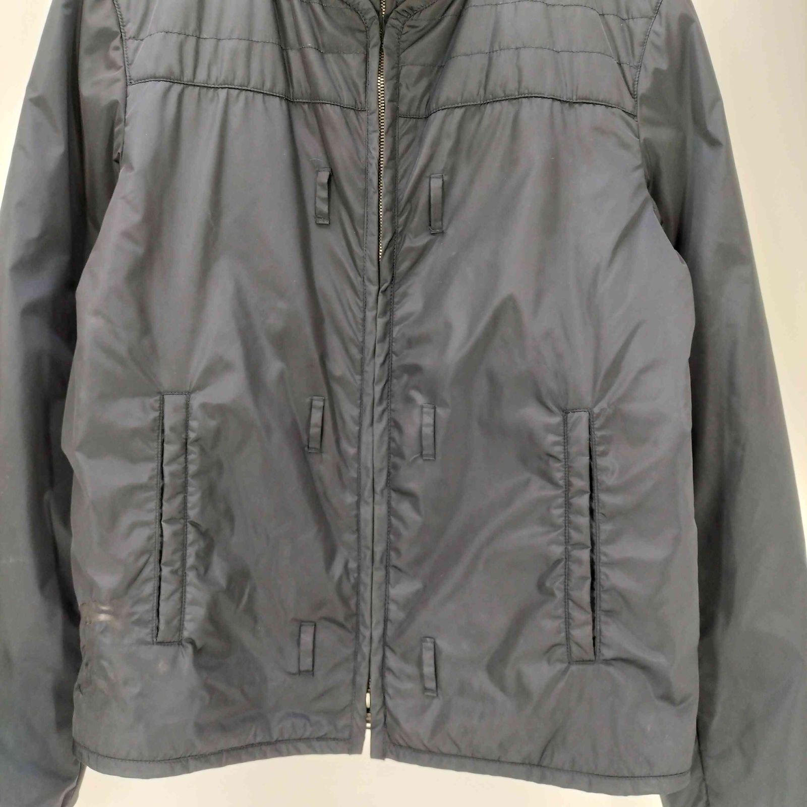 プラダ PRADA MADE IN ITALY FULL-ZIP NYLON JACKET イタリア製