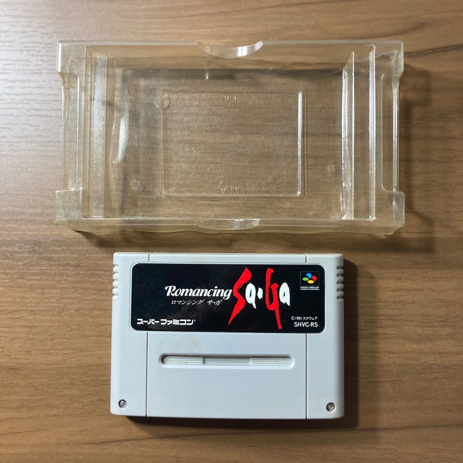 ロマンシング サ・ガ スーパーファミコン ソフト 箱付き 3-306 - メルカリ