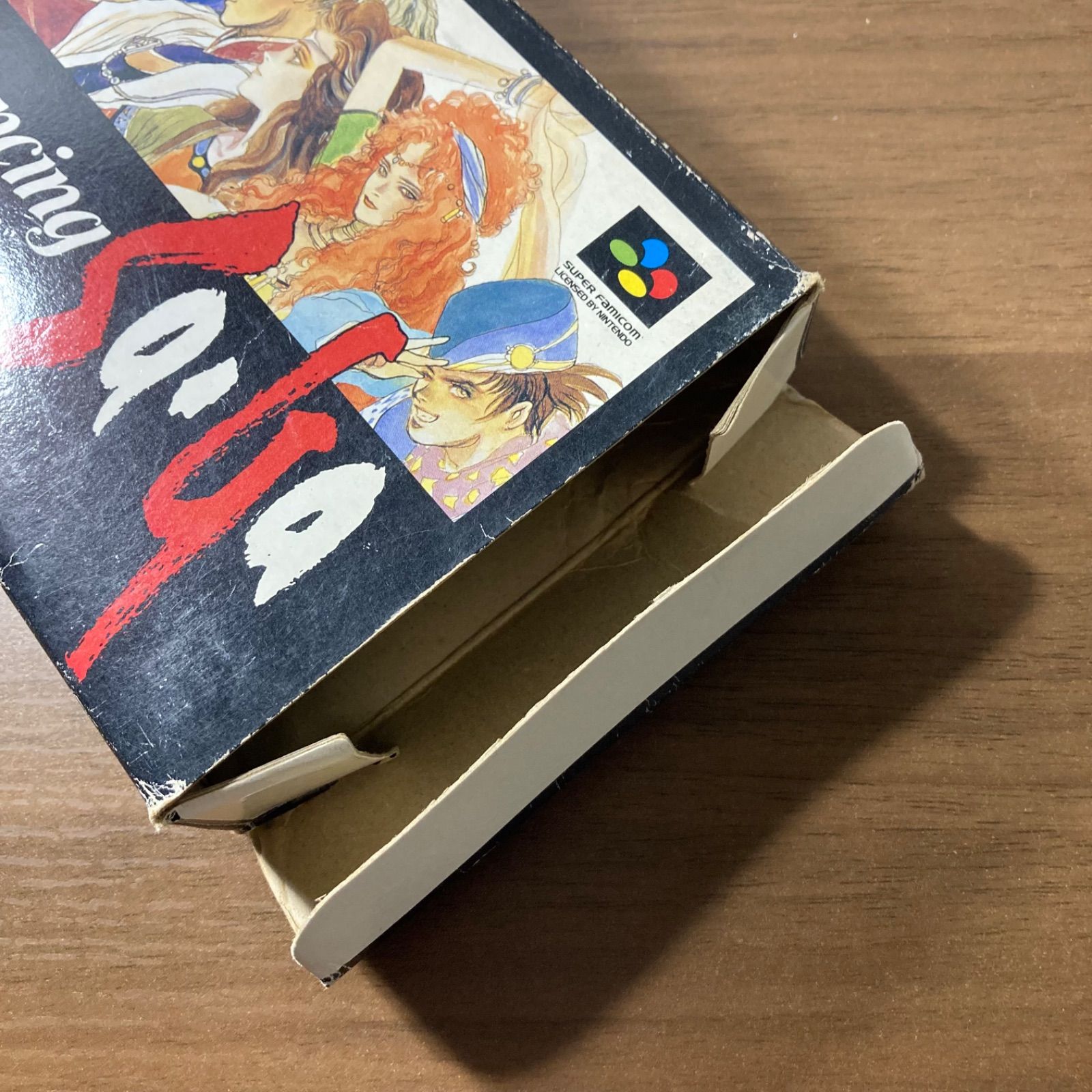 ロマンシング サ・ガ スーパーファミコン ソフト 箱付き 3-306 - メルカリ