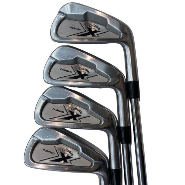 【中古】 キャロウェイ X FORGED 8S アイアンセット IR Dynamic Gold (フレックスS) メンズ 男性用 右利き 右用 Dランク ゴルフクラブ