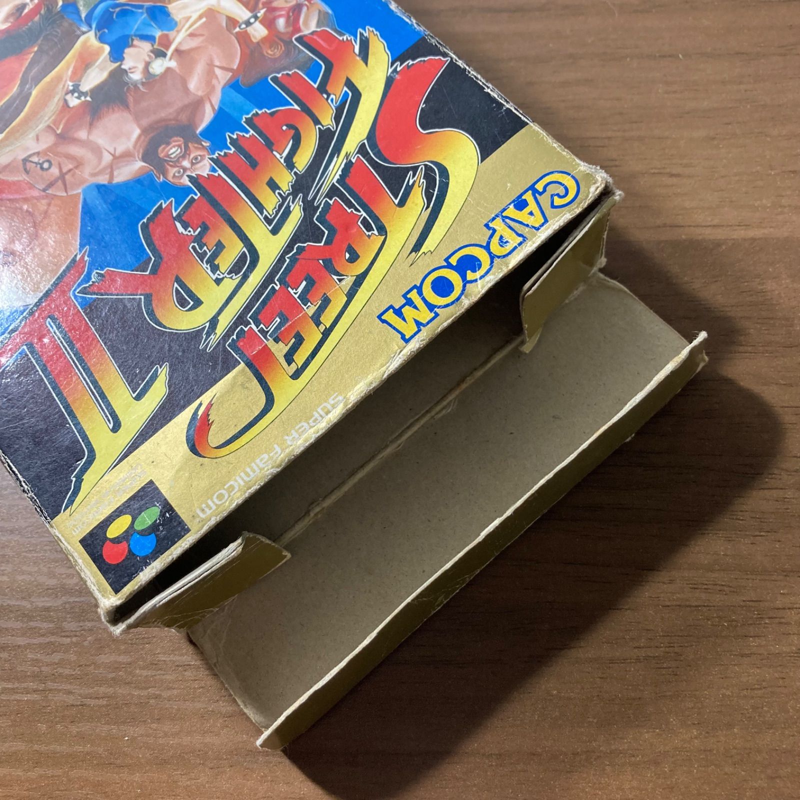 箱・説付き】 ストリートファイター Ⅱ スーパーファミコン ソフト 箱