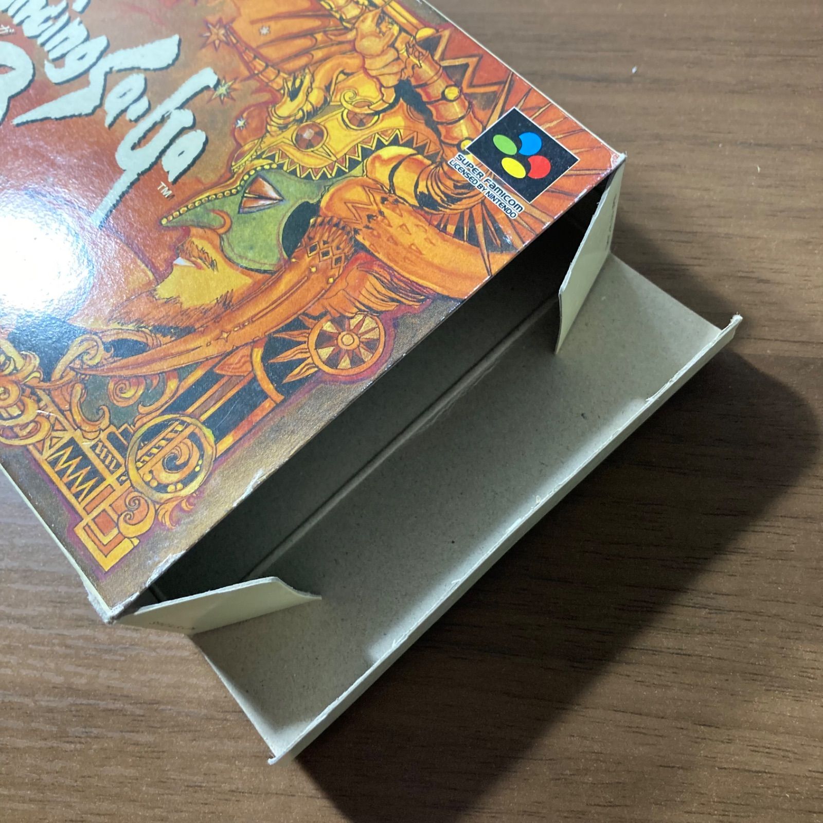 箱・説付き】 ロマンシング サ・ガ 3 スーパーファミコン ソフト 箱