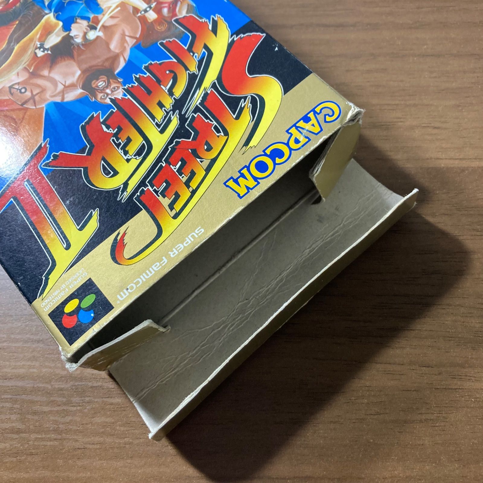 箱・説付き】 ストリートファイターⅡ スーパーファミコン ソフト 箱