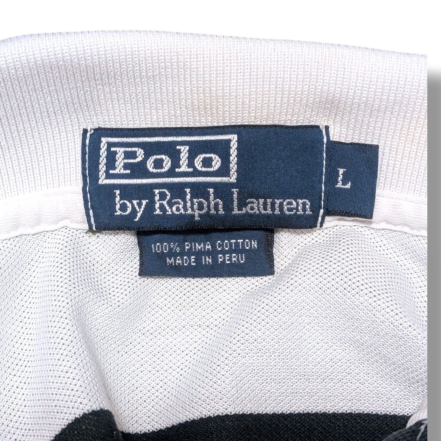 City boy setup】y2k 90s Archive Vintage Polo by Ralph Lauren wide