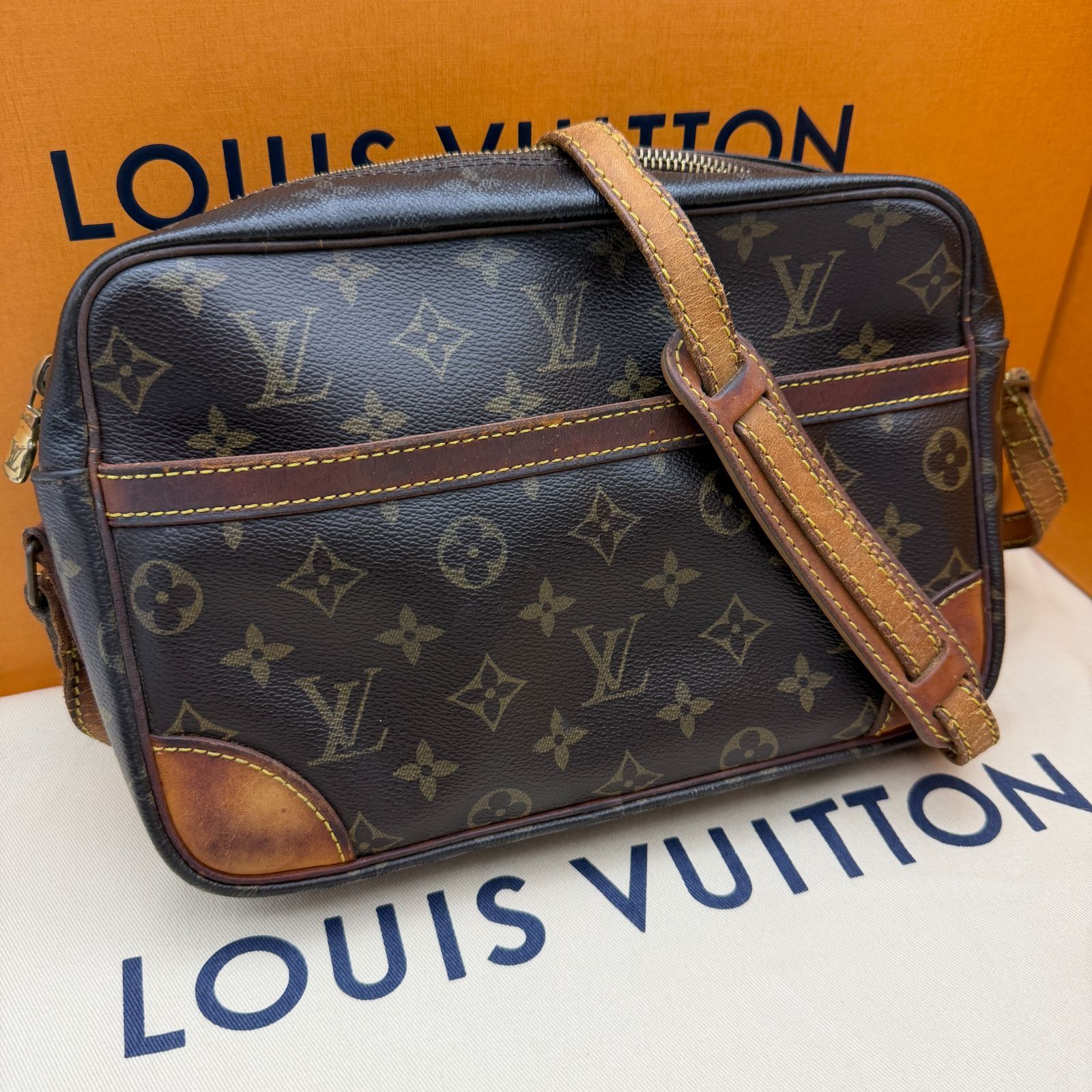 ルイヴィトン モノグラム トロカデロ 27　ショルダーバッグ LOUIS VUITTON ショルダーバッグ モノグラム トロカデロ27 - メルカリ