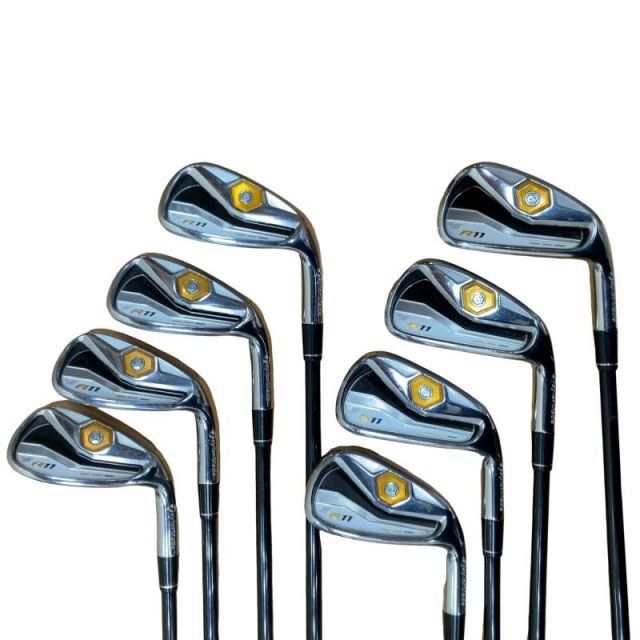 【中古】 テーラーメイド R11 8S アイアンセット IR Motore TM 65i (フレックスS) メンズ 男性用 右利き 右用 Dランク ゴルフクラブ