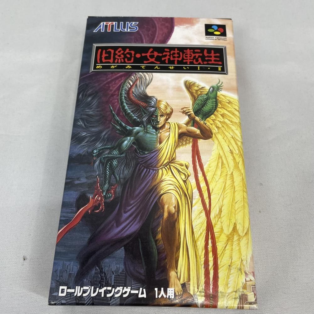 中古】SFC）旧約・女神転生(女神転生Ⅰ､Ⅱ)[79] - メルカリ