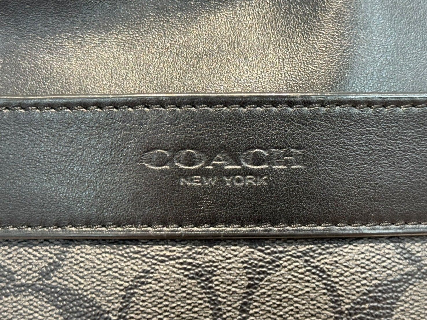 COACH (コーチ) シグネチャー ショルダーバッグ F54788 ブラック 