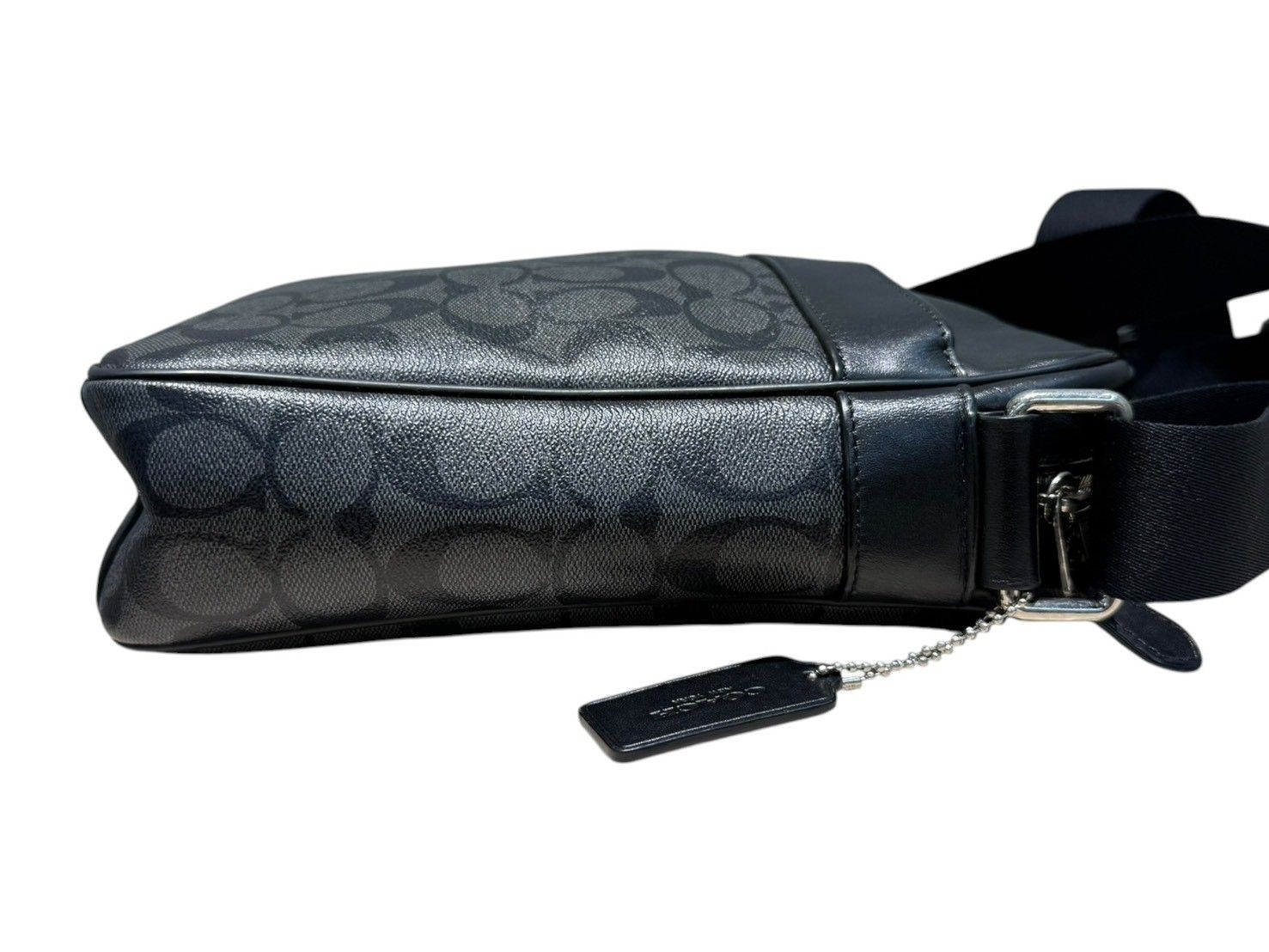 COACH (コーチ) シグネチャー ショルダーバッグ F54788 ブラック 