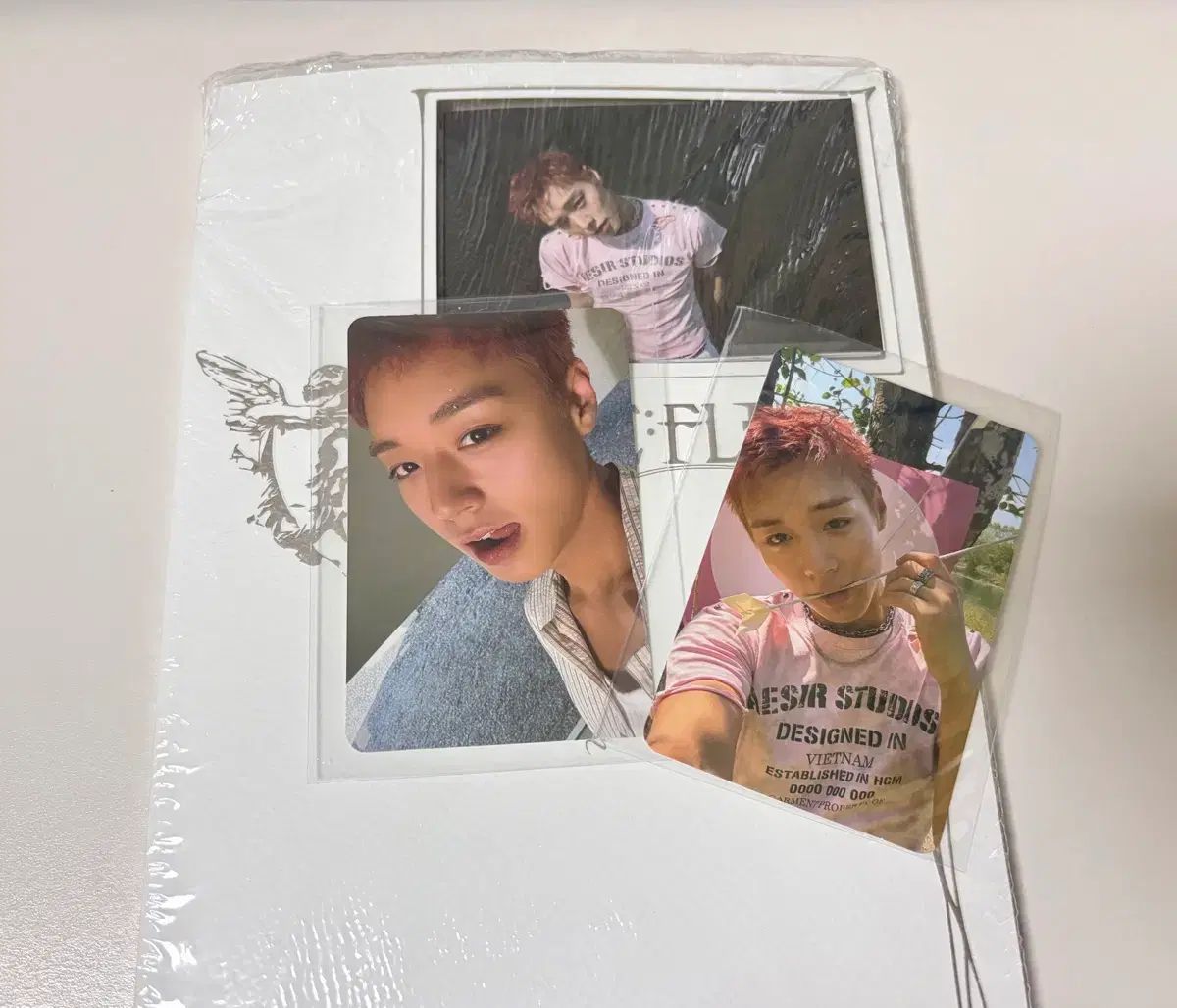 パク・ジフン(PARK JIHOON) アルバムBバージョン開封 アルバムトレカ