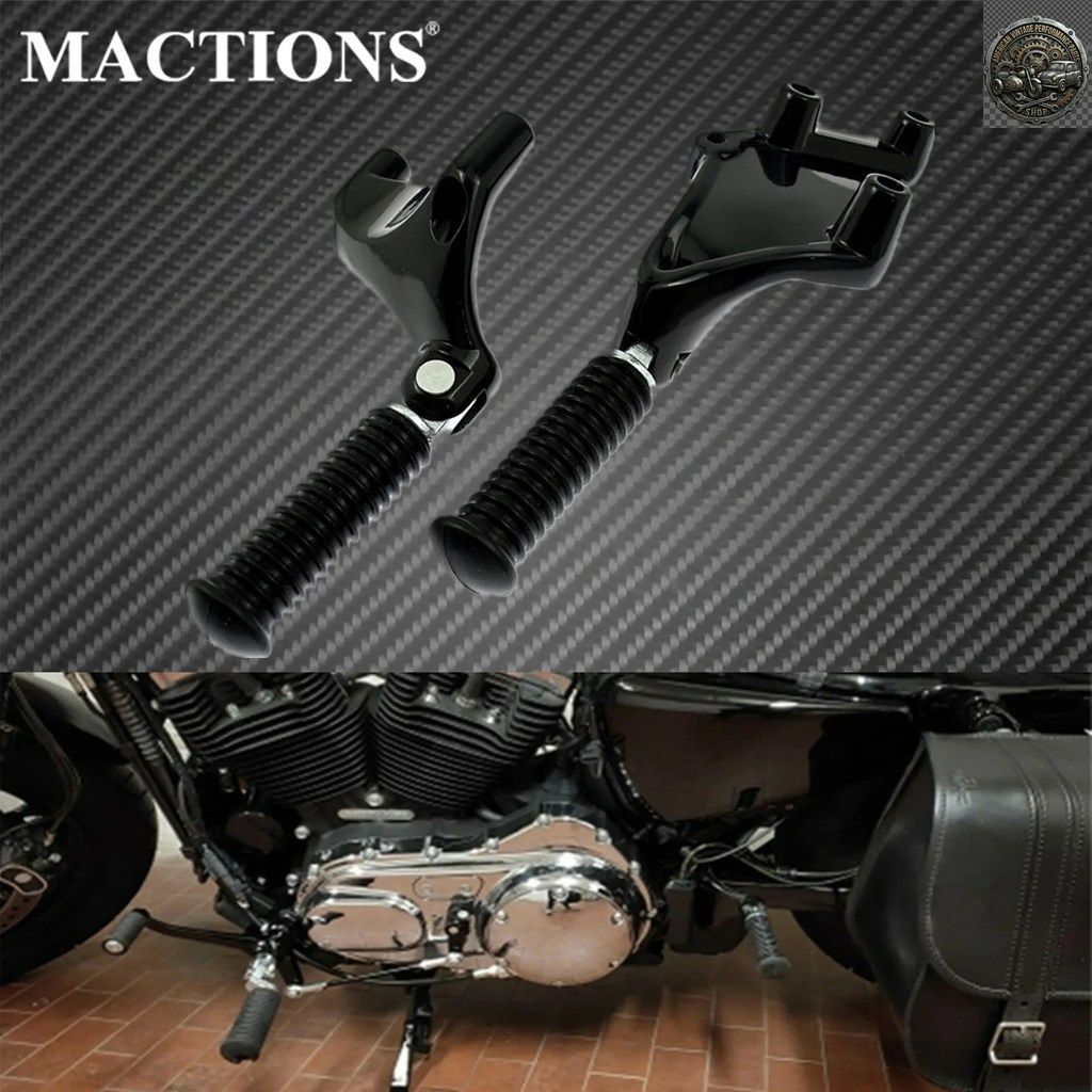 オートバイ用リアフットレスト/ペグ/ペダル/パッセンジャーフットペグ取り付けキット ハーレー スポーツスター 1200 2014-2020 2021 2022