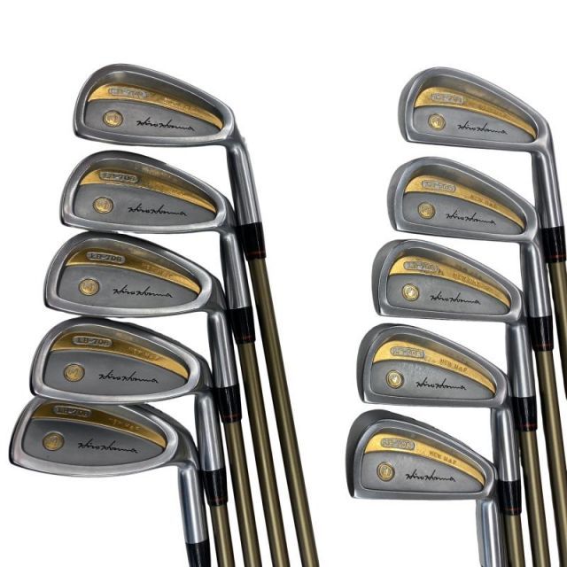【中古】 本間ゴルフ LB-708 NEW H＆F GNiメタル仕様 10S アイアンセット IR 4S GRAPHITE (フレックスその他) メンズ 男性用 右利き 右用 Cランク ゴルフクラブ