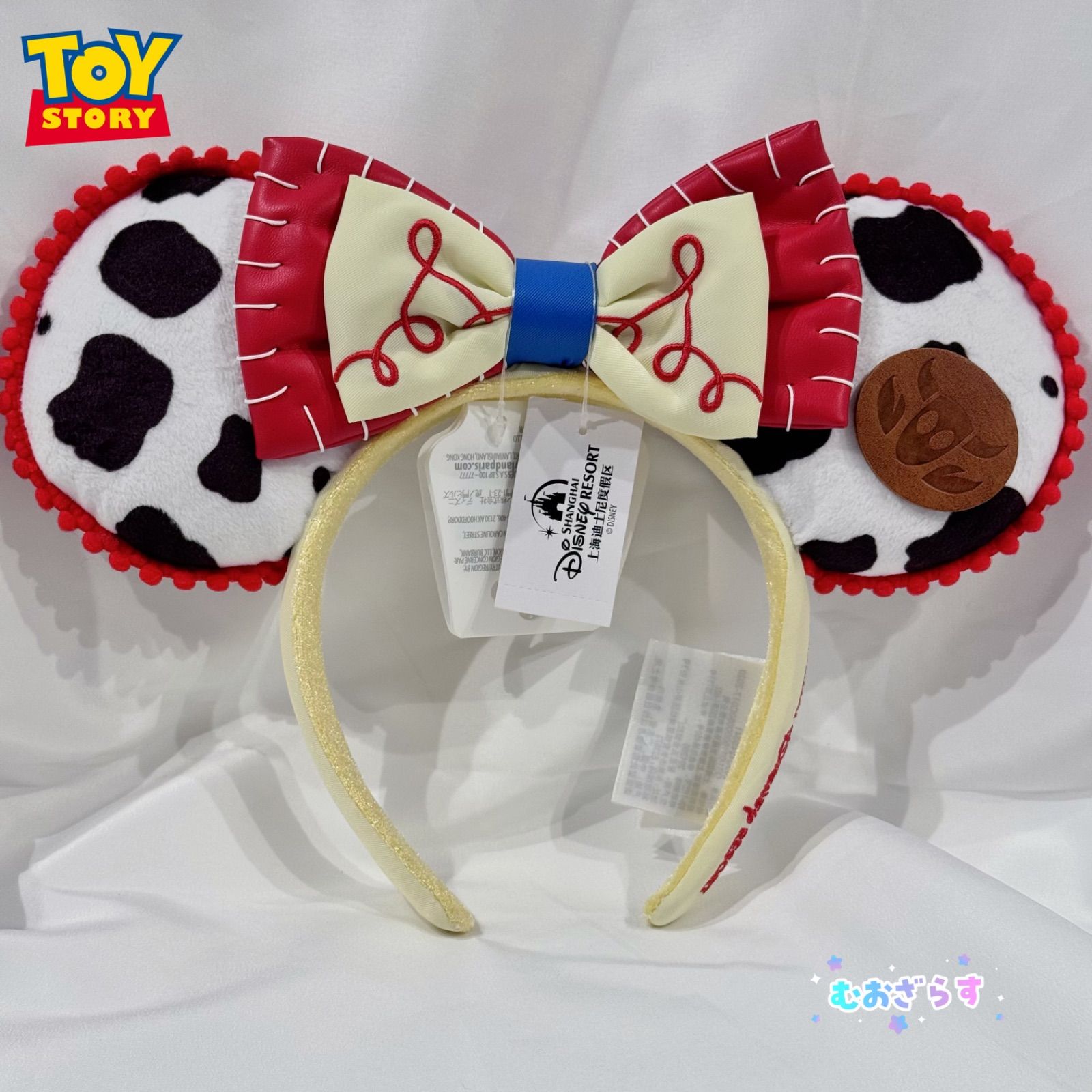 新品タグ付　上海ディズニー　トイストーリー ジェシー　カチューシャ　海外限定 新品タグ付】上海ディズニー 公式 トイストーリー ジェシー