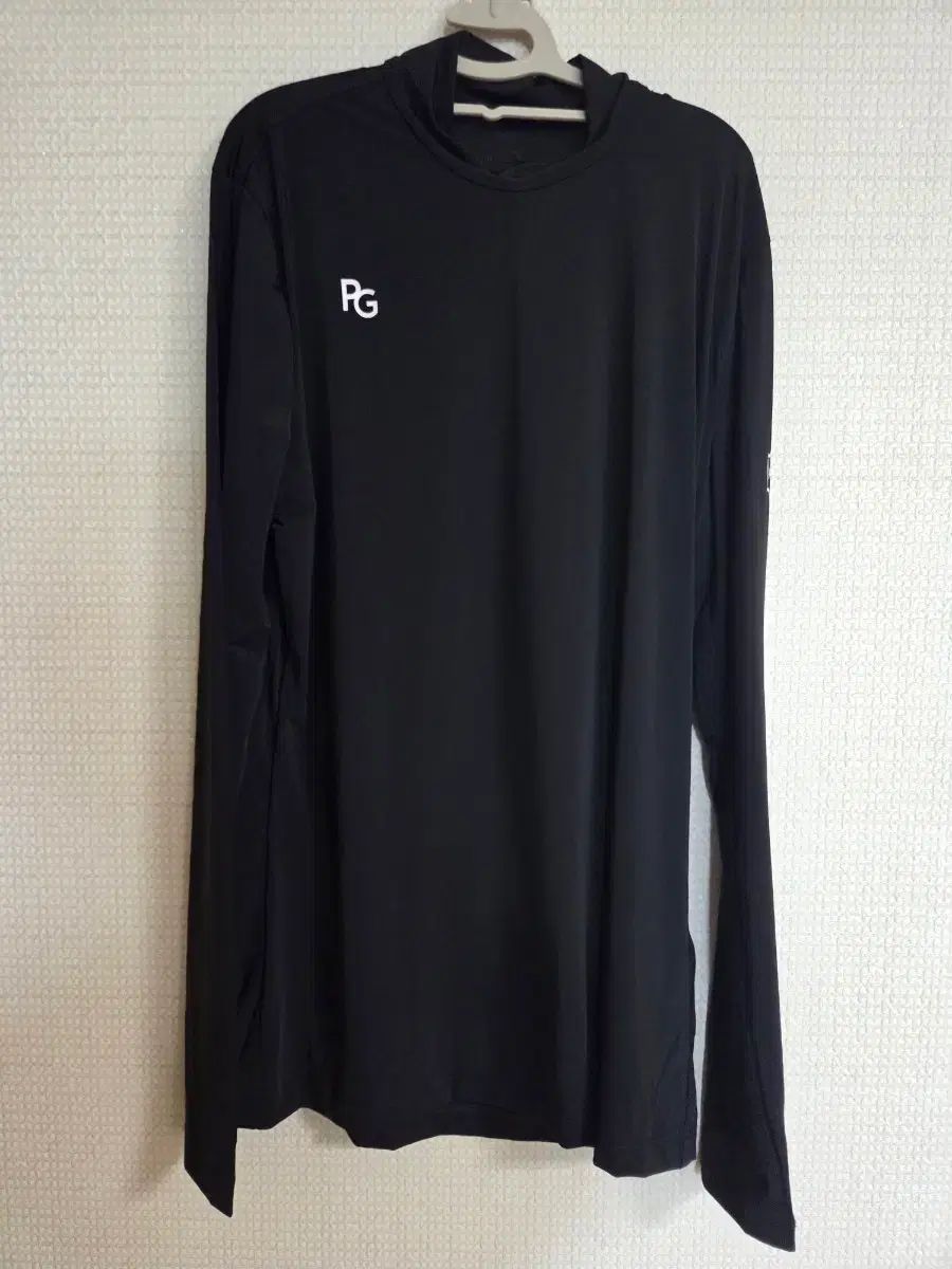 PG ブラック長袖UVカットTシャツ