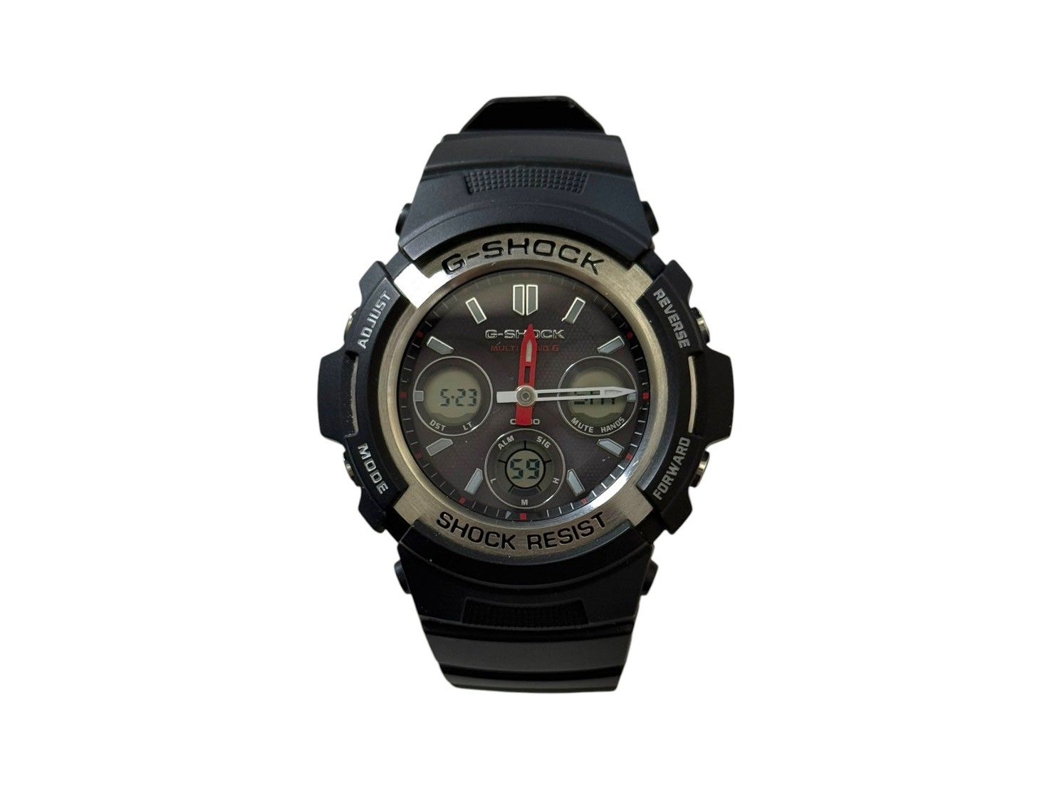 【稼動品】G-SHOCK タフソーラー AWG-M100A デジアナ 腕時計 CASIO (カシオ) G-SHOCK Gショック MULTI BAND 6 マルチバンド6