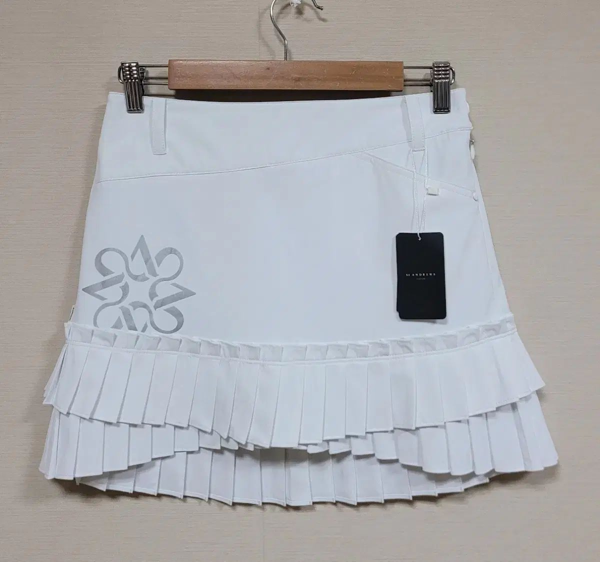 St ANDREWS（セント アンドリュース）アシンメトリー プリーツ キュロットスカート (新品)