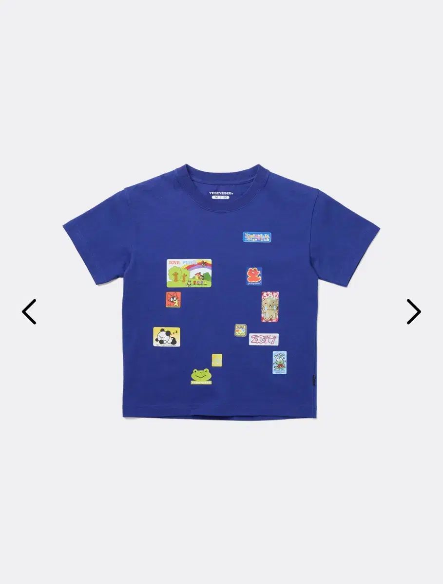 YESEYESEE イェスアイシー 半袖 Tシャツ Y E S Dump Sticker Kids Tee