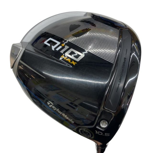 【中古】 テーラーメイド Qi10 MAX 10.5° ドライバー DR Diamana BLUE TM50(Qi10 DR) (フレックスR) メンズ 男性用 右利き 右用 Cランク ゴルフクラブ