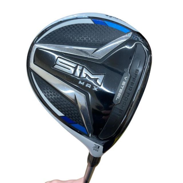 【中古】 テーラーメイド SIM MAX 3W フェアウェイウッド FW Speeder 661 EVOLUTION VI (フレックスS) メンズ 男性用 右利き 右用 Cランク ゴルフクラブ 17,916円