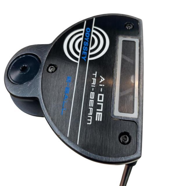 【中古】 オデッセイ Ai-ONE TRI-BEAM 2-BALL CH 33インチ パター PT STROKE LAB 90 スチール (フレックスその他) メンズ 男性用 右利き 右用 Cランク ゴルフクラブ