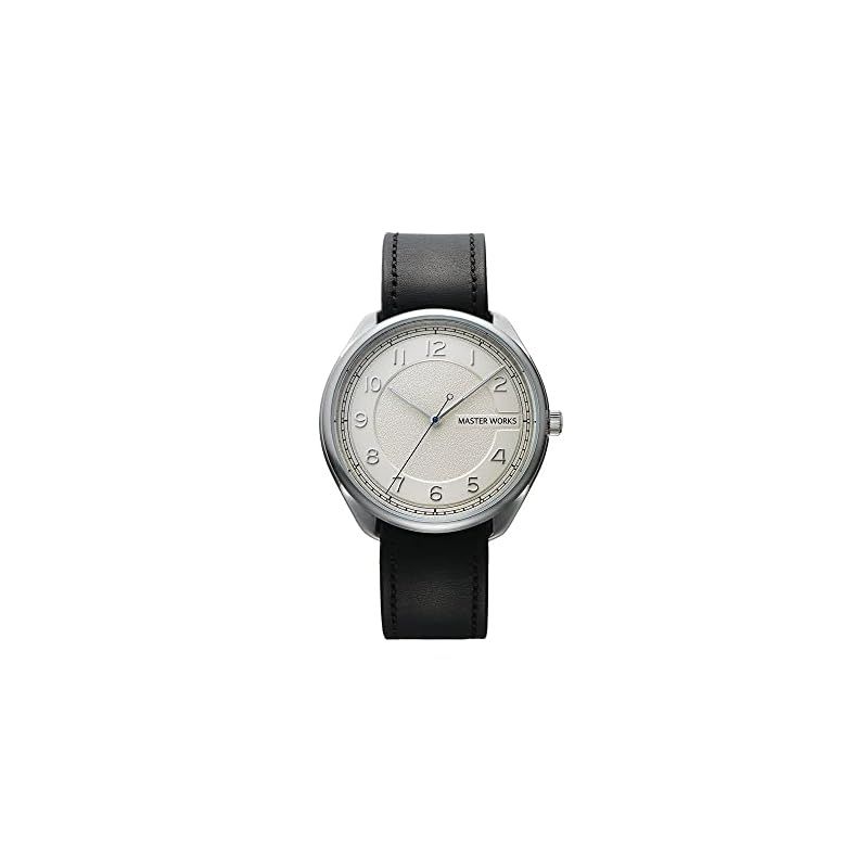 【新品】 [MASTER WORKS] マスターワークス masterworks Quattro 003 MW06SI-ECBKG8 腕時計 メンズ 日本製 クォーツ 39mm レザーベルト メンズウォッチ 20,097円