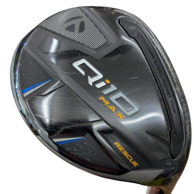 【中古】 テーラーメイド Qi10 MAX U5 ユーティリティ UT Diamana BLUE TM60(Qi10 UT) (フレックスR) メンズ 男性用 右利き 右用 Cランク ゴルフクラブ