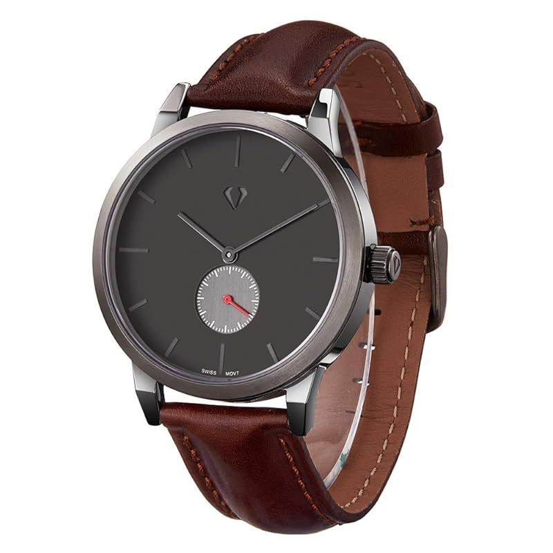 【新品】 SURVAN WatchDesigner 腕時計 メンズ とけい腕時計 電池式 時計腕時計 防水 うで時計 シンプル お洒落 見やすい 男子 アナログ 紳士 watch for men 黒 12,975円