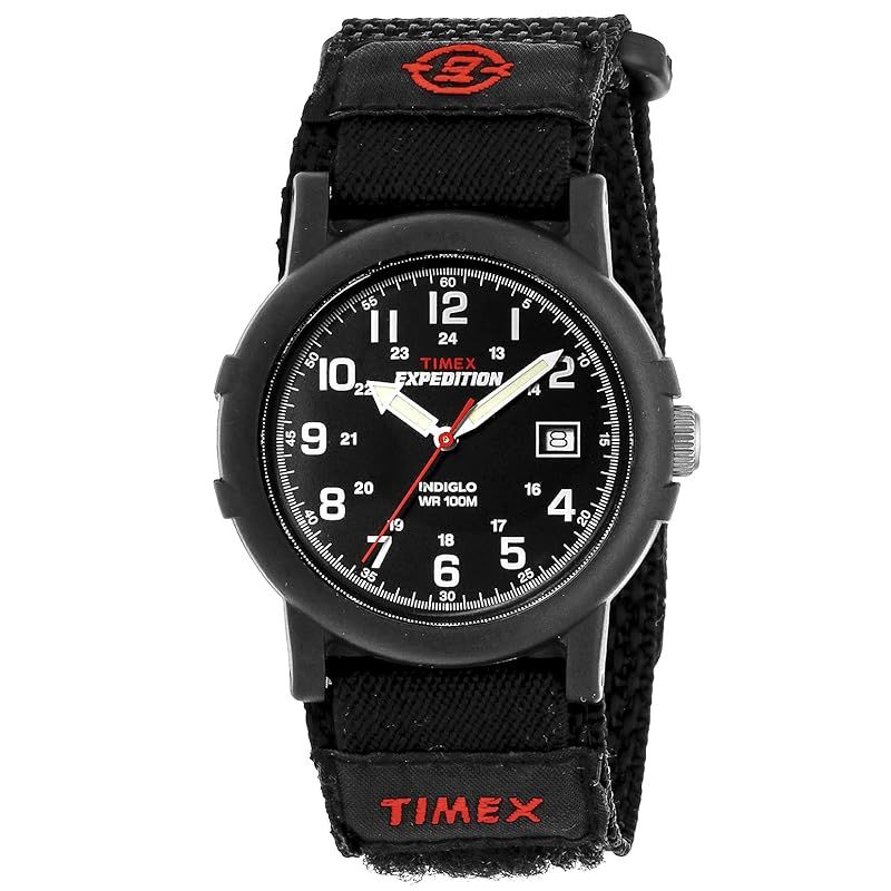 【新品】 [TIMEX] 腕時計 エクスペディション T40011 メンズ ブラック
