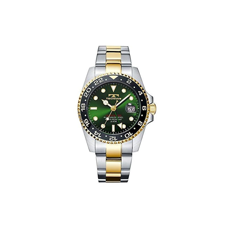 【新品】 TECHNOS テクノス GMT 限定モデル メンズ 腕時計 T2444TG