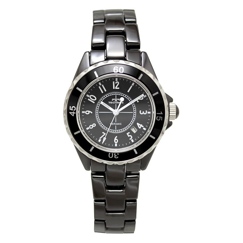 【新品】 [テクノス]TECHNOS 腕時計 セラミック デイト T9C06TB