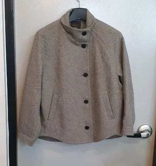 サースデーアイランド ヘリンボーン ショート ジャケット S
