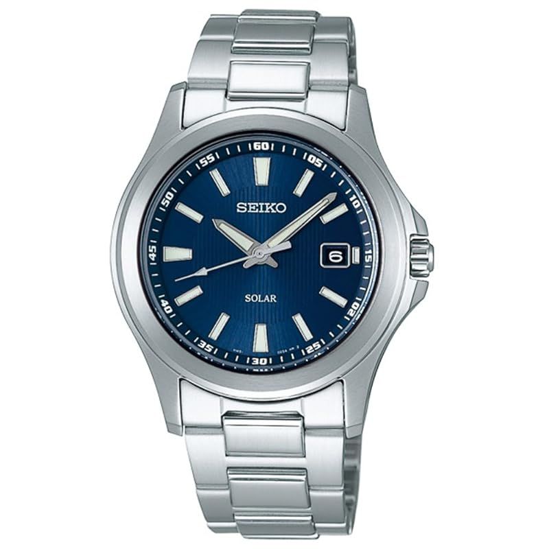 【新品】 [セイコーウオッチ]SEIKO SELECTION SBPN071 メンズ腕時計 ソーラー充電式 日付カレンダー搭載 文字盤ブルー ステンレススチール