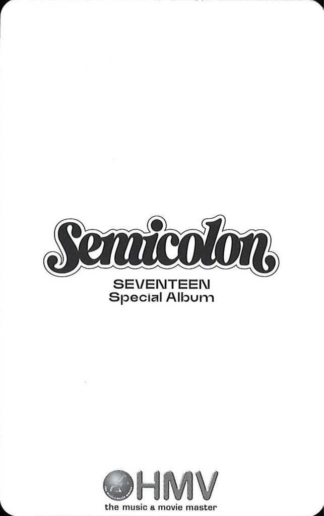 SEVENTEEN DINO Semicolon HMV トレーディングカード - メルカリ