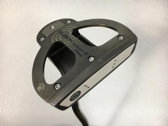 返品OK 【中古ゴルフクラブ】【美品】オデッセイ ブラック シリーズ インサート パター 2-Ball オリジナルスチール パター 7,811円