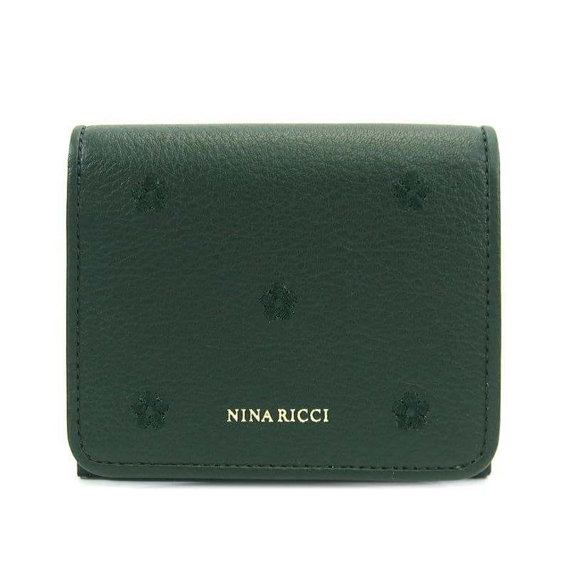 【新品】 二つ折りBOX財布 タマラボーパース 85-1751 ダークグリーン