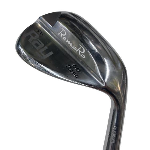 【中古】 RomaRo RomaRo Ray SX-ZERO 60° ウェッジ WG 純正特注シャフト (フレックスS) メンズ 男性用 右利き 右用 Cランク ゴルフクラブ