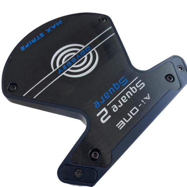 【中古】 オデッセイ Ai-ONE SQUARE 2 SQUARE MAX STRIPE 33インチ パター PT STROKE LAB 90 スチール (フレックスその他) メンズ 男性用 右利き 右用 Bランク ゴルフクラブ