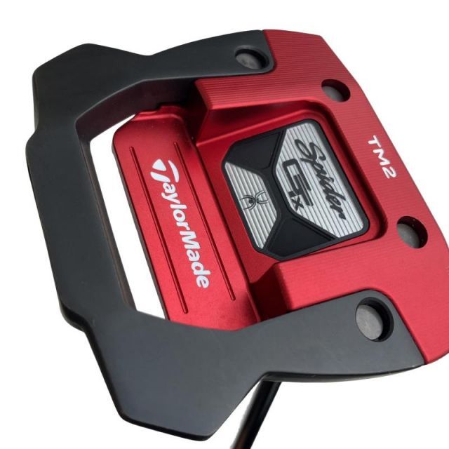 【中古】 テーラーメイド Spider GTx TRUSS RED TM2 34インチ パター PT スチール (フレックスその他) メンズ 男性用 右利き 右用 Cランク ゴルフクラブ