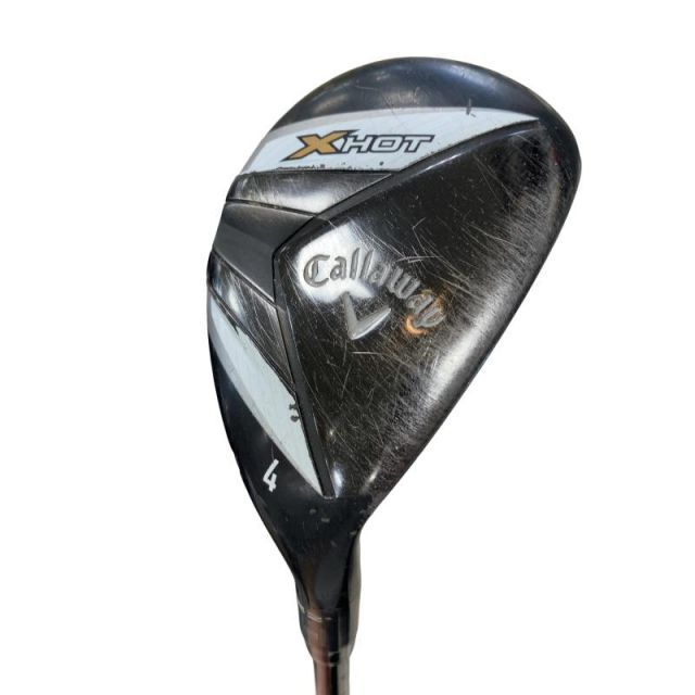 【中古】 キャロウェイ X HOT U4 ユーティリティ UT Tour AD DI-75 HYBRID(ライムグリーン) (フレックスS) メンズ 男性用 右利き 右用 Cランク ゴルフクラブ