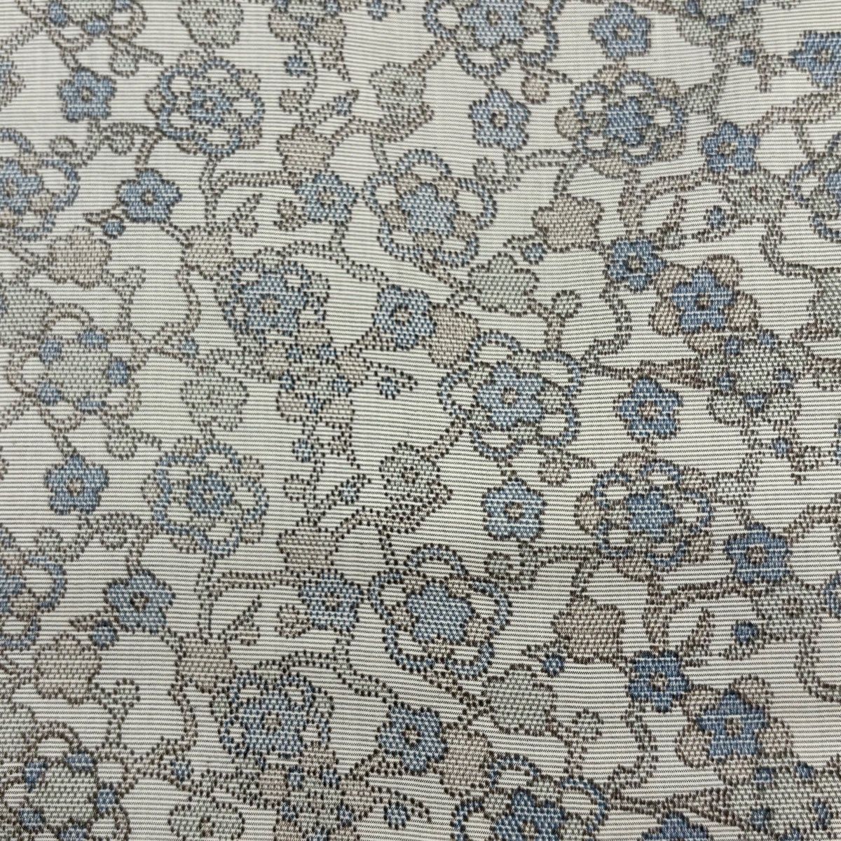 反物 秀品 紬 花 灰茶 正絹 【中古】 - メルカリ