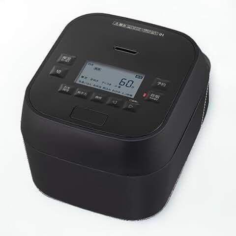 RC-10HGX-K グランブラック 炎 匠炊き 真空圧力IH炊飯器 5.5合炊き
