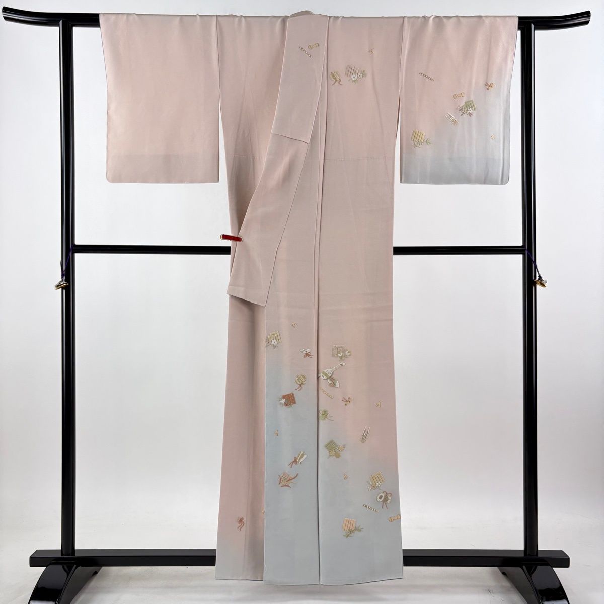 美品】 付下げ 身丈158cm 裄丈62.5cm S 袷 やまと 和楽器 源氏香 相良