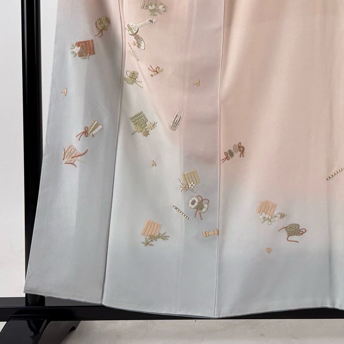 美品】 付下げ 身丈158cm 裄丈62.5cm S 袷 やまと 和楽器 源氏香 相良