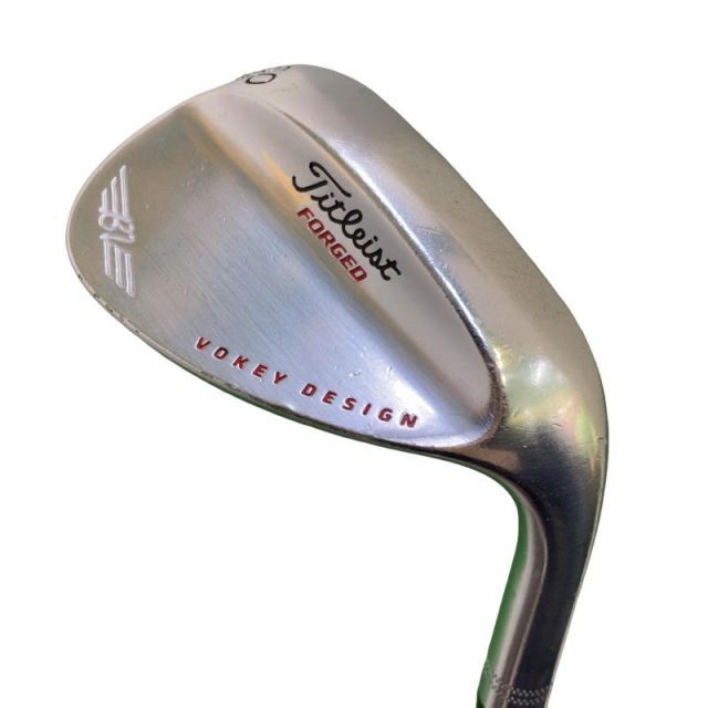 【中古】 タイトリスト VOKEY FORGED 60°/08° ウェッジ WG Dynamic Gold (フレックスS) メンズ 男性用 右利き 右用 Cランク ゴルフクラブ