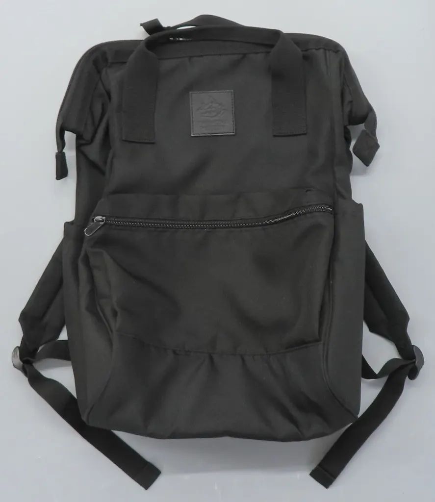 A WITH MAN MISSION 在庫商品】ポケット付きがま口トートリュック【コーデュラ（R がま口トートリュック ミュージシャン