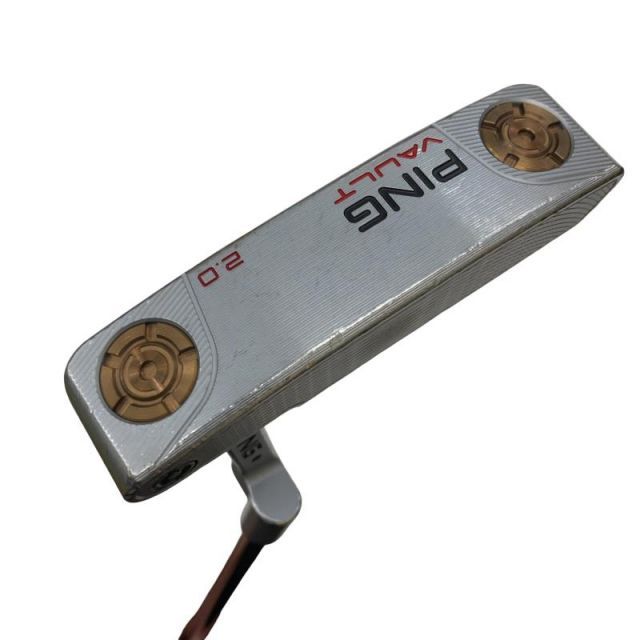【中古】 ピン VAULT 2.0 DALE ANSER プラチナム(350g) 35インチ(PP60グリップ) パター PT スチール (フレックスその他) メンズ 男性用 右利き 右用 Dランク ゴルフクラブ