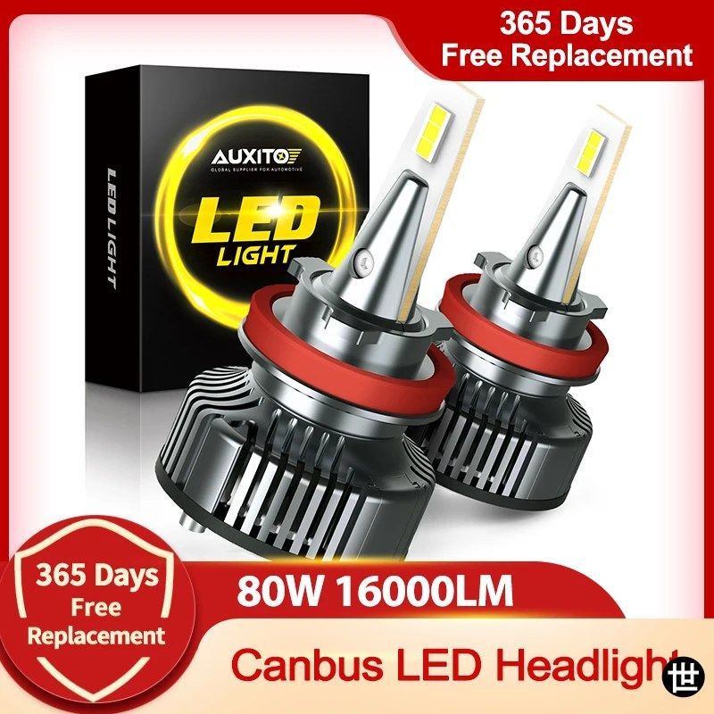 H4 H7 H8 H11 9005 9006 LEDヘッドライト CANBUS 16000LM H11B H9 HB3 HB4 HIR2 9012 LEDランプバルブヘッドランプ 6500K 車用ライト 12V