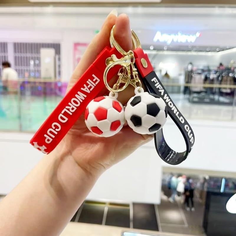 siawadeky ワールドカップ サッカー キーホルダー 6色セット キー