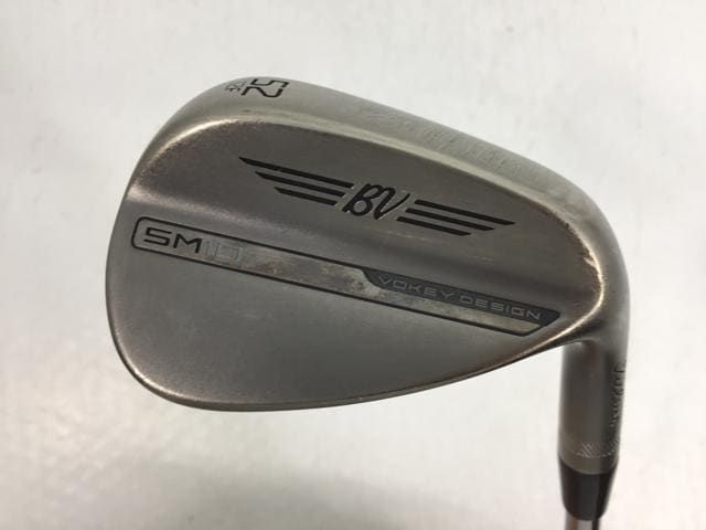 返品OK 【中古ゴルフクラブ】タイトリスト ボーケイ ウェッジ スピンミルド SM10 (オールニューニッケル)52.12F(日本仕様) D/G AW